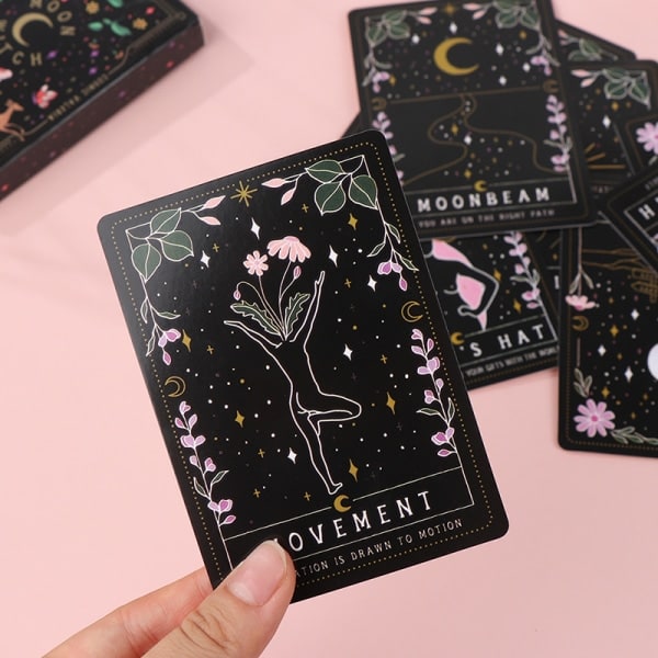 Kuun noita Oraakkeli Katarot Egyptiläinen Tarot Korttipeli Juhla Casual Monivärinen onesize