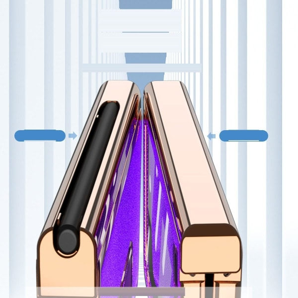 skal / case / etui for Samsung Galaxy Z Fold3 5G rød röd