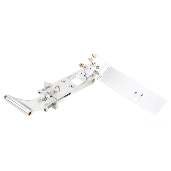 Integrert rorsystem med selvsmørende foring, justerbar støtte for RC-båt vanninntak og drenering, aluminiumslegeringsmateriale for