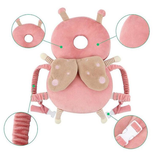 Baby Anti-fall Pute Baby Hodebeskyttelse Pute Småbarn Beskyttelse