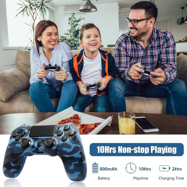 Håndkontroll PS4 Kontroll DoubleShock for Playstation 4 - Trådløs 2-Pack 330