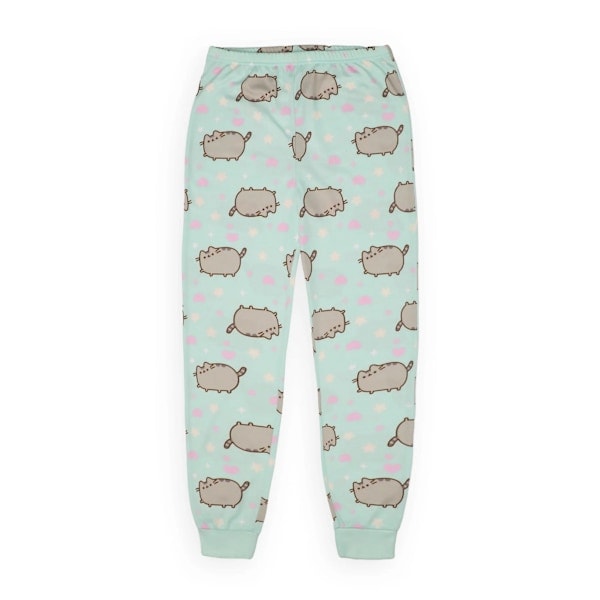 Pusheen Piger Meow Scatter Pyjamas med korte ærmer, 9-10 år Grøn 9-10 år