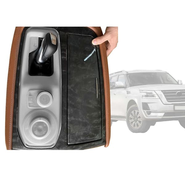 Interiør Gear Shift Cover Gear Panel til Patrol Y62 21_tfrf