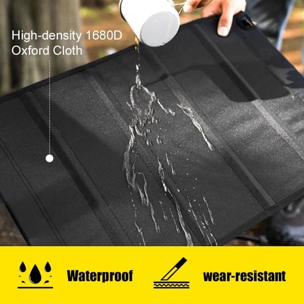 Vikbart Campingbord - Fällbord - Campingbord Vikbart - Med Förvaringsväska - 60 x 40 x 40 Cm - Fällbord - Fällbord ...