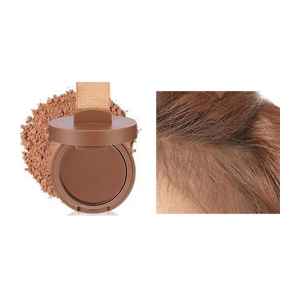 Pehmeä hieno jauhe Pang Line Shadow Makeup Hair Concealer Root C 02 vaaleanruskea 4g