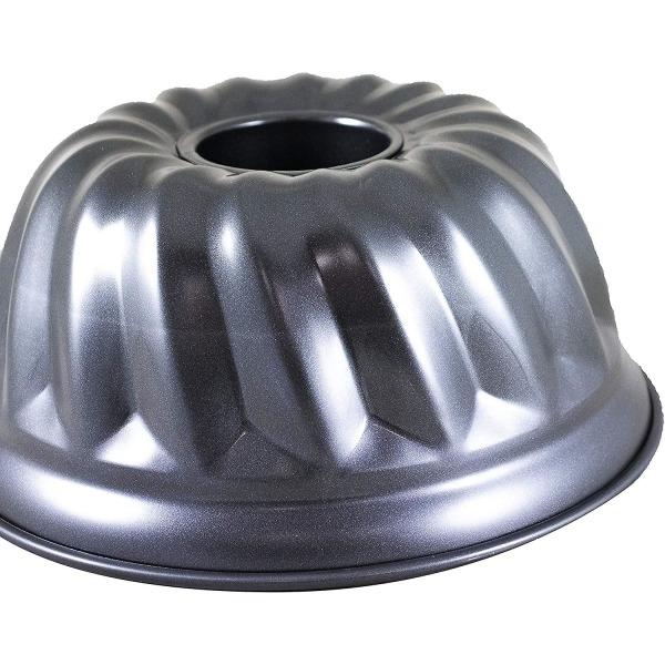 Form 24 cm, rustfrit stål, metallisk sort, 24x 24 x 6,5