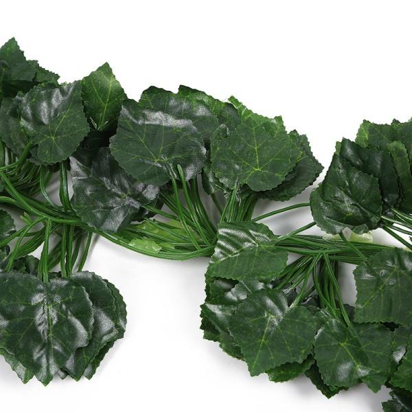 Konstgjorda hängande växter plast löv 12st blad typ A blad typ A