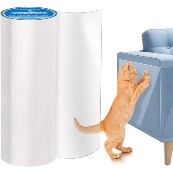 Anti-katt repor soffa skydd katt report katt klodyna cover läder dörr vägg säng möbler anti-scratch klistermärken