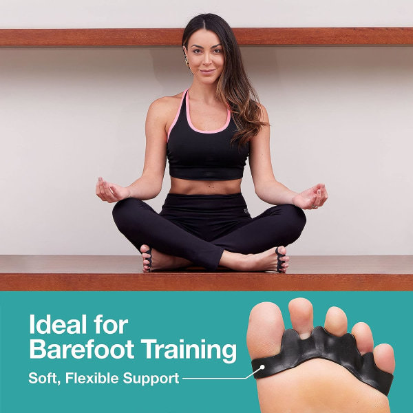 2-pack silikontåhättor för korrigering av falanghöjd, hallux valgus och hammartår
