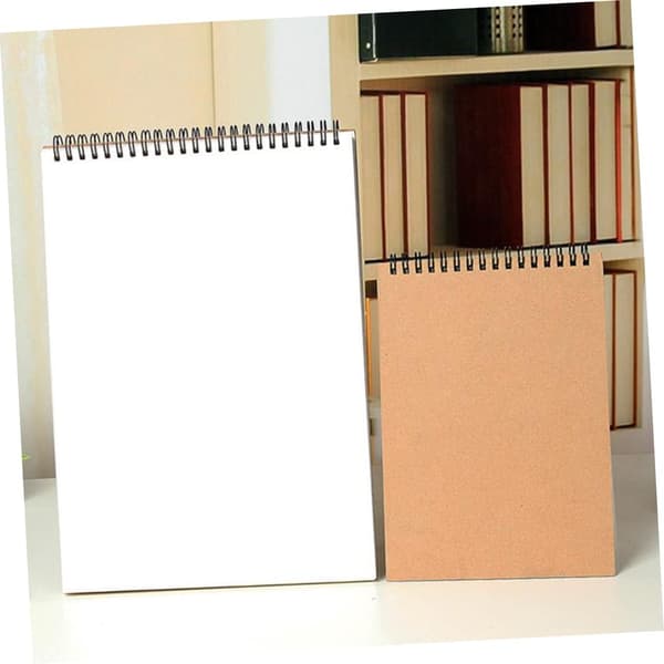 Skitsbog A4 - Spiralindbinding - Hardcover - Blank Tegneblok til Kunst & Graffiti
