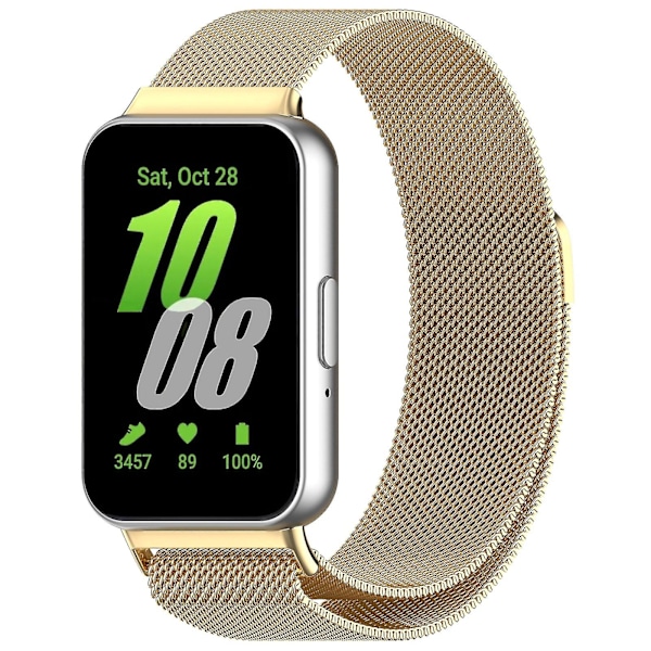 Milanese metalarmbånd til Samsung Galaxy Fit 3 Gold