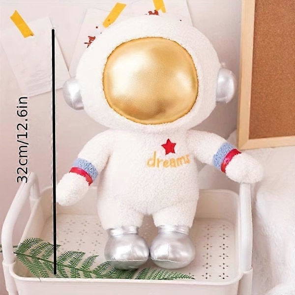 Astronauttinukke pehmolelu rakettityyny lentokonetyyny työhuoneen sisustus lasten syntymäpäivälahja astronaut