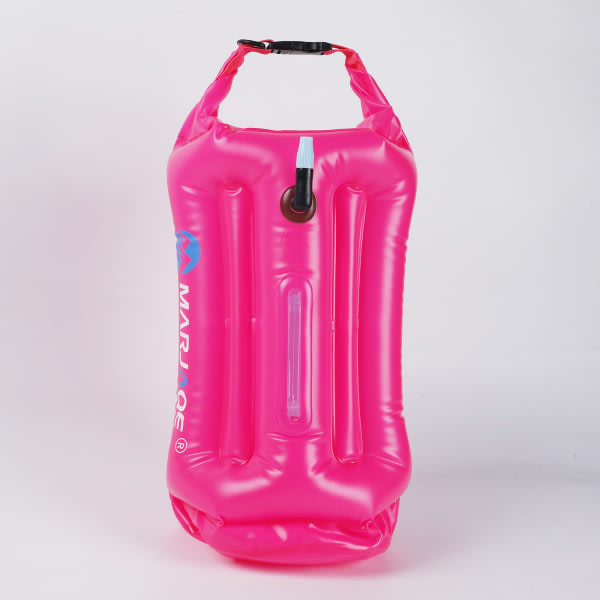 Simboj - Säkerhetsboj 28L med justerbart midjebälte Drybag, var synlig, bli sedd för triathleter simning i öppet vatten, säker simträning, flytande