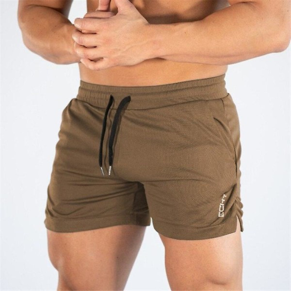 2022 M-3XL Löparshorts för män Khaki L zdq