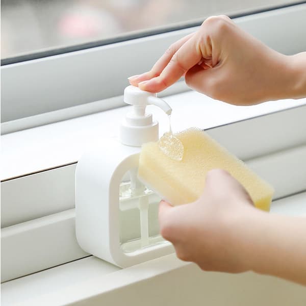 2-pack - Large - Press Bottle - with - Dispenser - 500ml - 300ml - Empty Bottle - Shampoo - Hand Soap - Shower Gel - Dish Soap