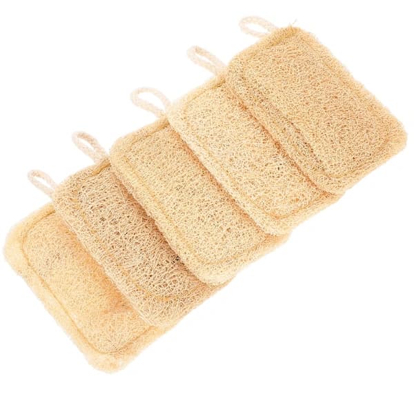 5 Pcs Dish Brush with Soap Dispenser for Dishes Bathroom Scrubber
