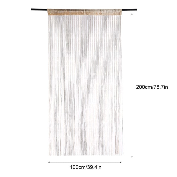 Strenggardindør flueskærm hængende rullegardin rumvæg net-100*200cm Rose Red Rose Red