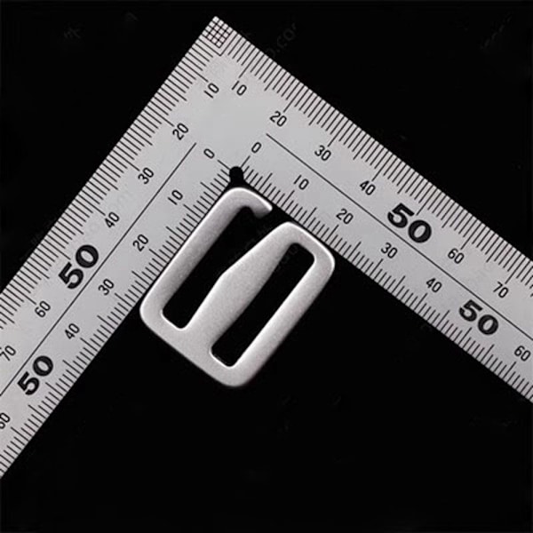 1 st Metall Steglås Slider Justeringsspännen 25MM 25mm