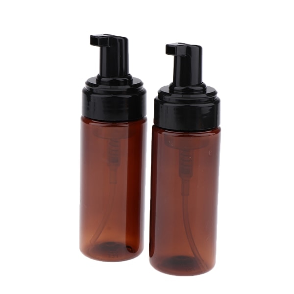 2 st Skummande Tvål Dispenser Pumpflaska Makeup Kosmetiska Flaskor