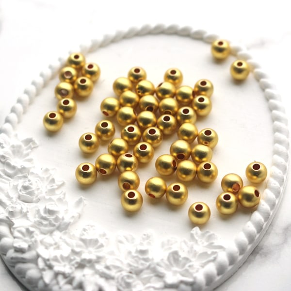 CDQ Distanspärlor lösa pärlor för smyckestillverkning 100-packCDQ