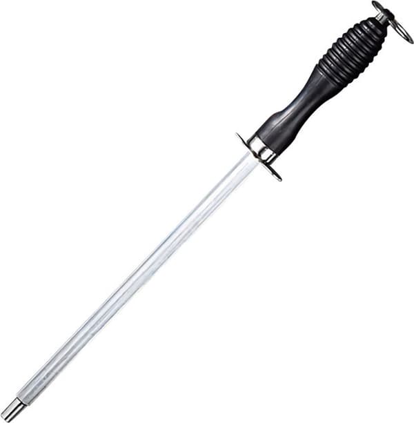 Sharpening Steel/Knife Sharpener - 26 cm - High Carbon Steel - Silver