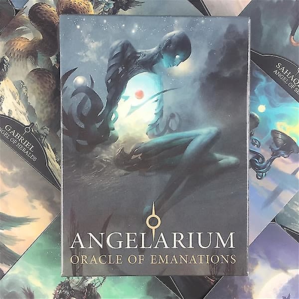 Korkea laatu Englanti Versio Angelarium Oracle Of Emanations Korttipeli Perhejuhlat Viihde Pdf Lautapeli44kpl Ts97 zdq