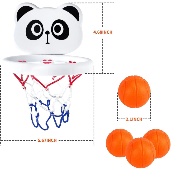 Panda Kurv Legesæt, Badelegetøj, Baby Badekar Legetøj, Badelegetøj
