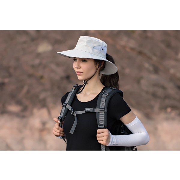 Solhatt herr dam UV-skydd 1 sommarmössa fiskehatt fiskehatt boonie fiskehatt grey