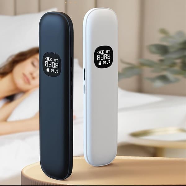 Høyttaler under pute, Bluetooth benledningshøyttaler med 11 hvit støy-lyder og timer for søvn, barn og sidesovere, grønn