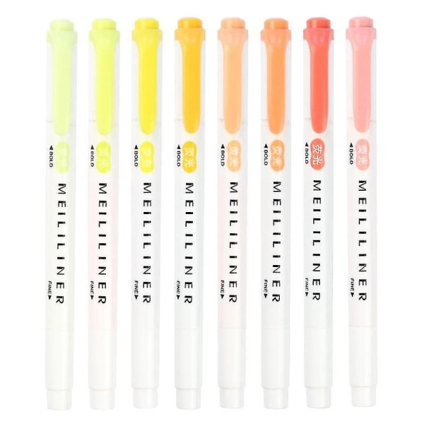 Er S dubbelspets och fet spets ( Affinity S 5 Pens Set) zdq