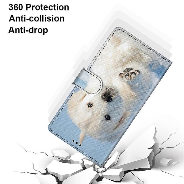 Kompatibel med Iphone 12 Pro Snow Puppies veske null ingen