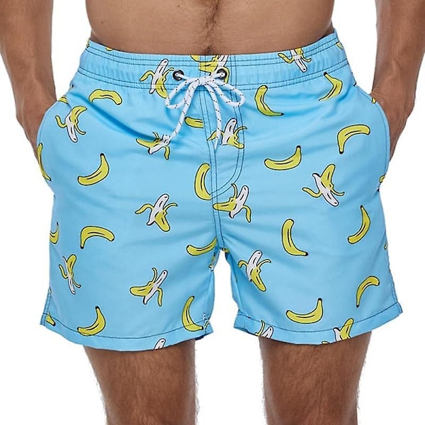 Hajoavat uimahousut Syntymäpäiväpila Hauska polttarilahja veljellesi Kadota hänen uimahousunsa uima-altaaseen (HANKI SE) Blue-Banana Blue-Banana Medium