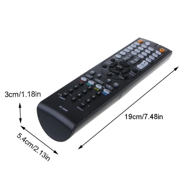 Udskiftningsfjernbetjening RC-898M til Onkyo TX-NR5008 TX-NR709 TX-NR646 TX-NR747 TX-NR545 AV-modtager Controller
