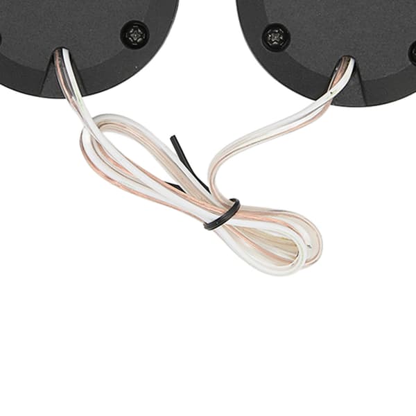 2 stk bil-diskanthøyttalere 98dB 1000W Dome Interiør Stereo Audio Høyttalere for Lydsystem Svart