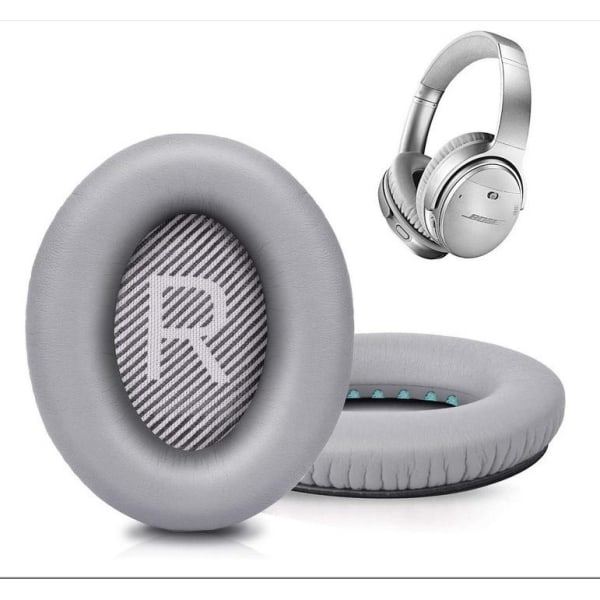 Øreputer til Bose QuietComfort QC 35 - Sølv silver