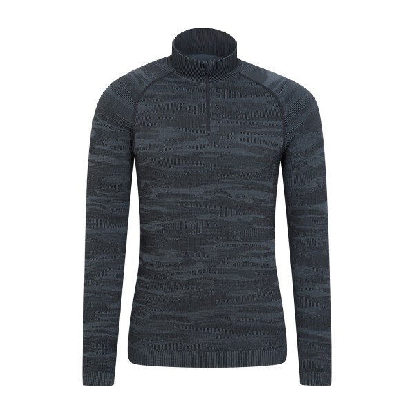 Mountain Warehouse Herr Alpine Base Layer Top XS-S Sininen XS-S zdq
