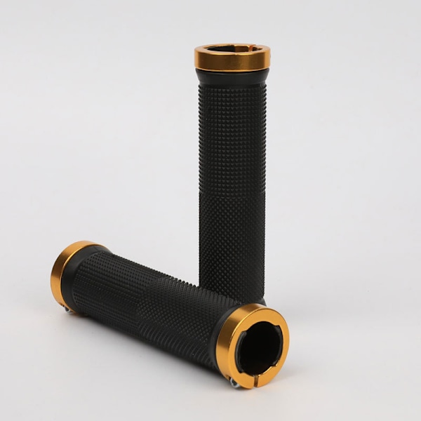Gummi MTB Cykelgreb - Cykelhåndtag Grip Antislip Cykling Gold