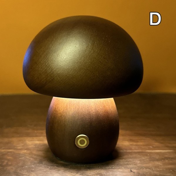 Svampe lampe til soveværelse Dark brown D