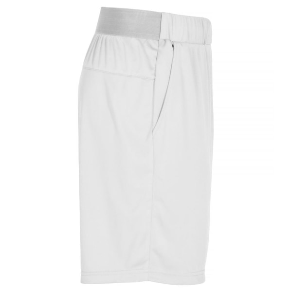 Clique Unisex Voksen Ensfarget Aktiv Shorts L Hvit White L zdq