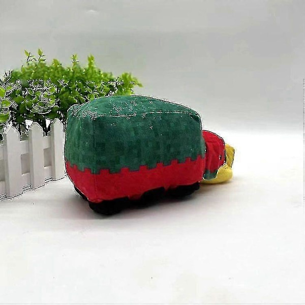 Minecraft Sniffer Plysjleketøy for Spillfans, Myk Stoppet Puttebamse for Gutter og Jenter 3-6 År, 22*12.7cm