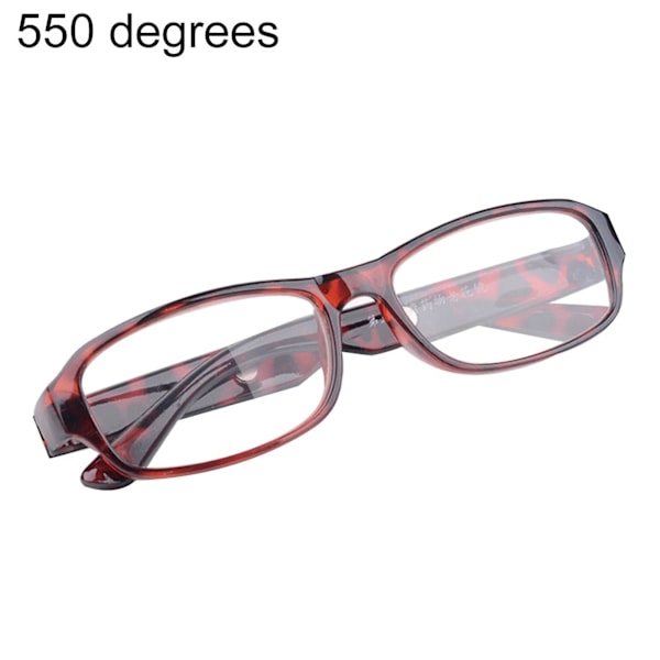Læsebriller +4,5 +5,0 +5,5 +6,0 grader Optisk linse Briller Briller qd bedste Rød Red 5.5