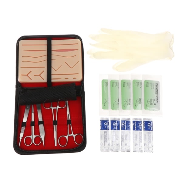 Skin Suture Practice Silikon Pad Set for Training Kit - Perfet