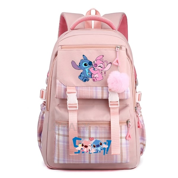 Ny Lilo & Stitch Stitch Stitch Skoletaske Student Rygsæk Rygsæk #08
