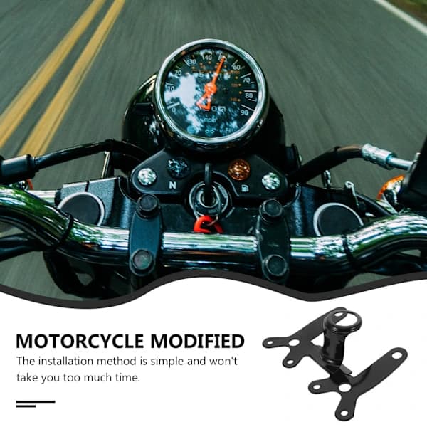 Motorsykkel Voltmeter Monterings Tilbehør Dashbord Målerholder