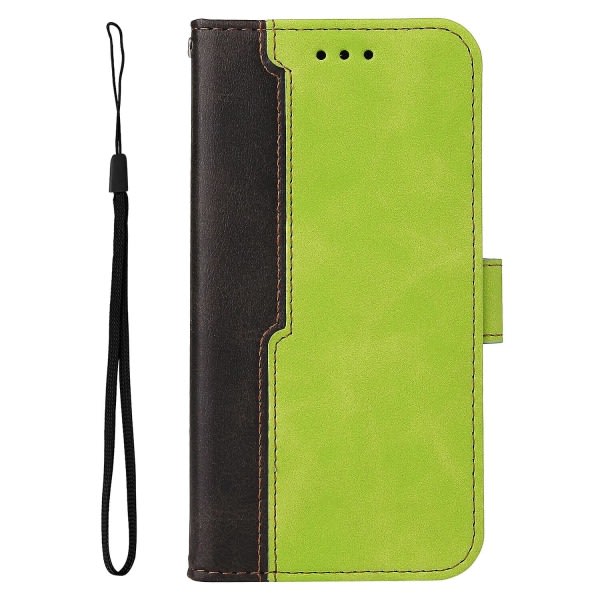 Case för Samsung Galaxy A03 Core Cover Skyddande Pu-läder Plånbok Flip Case med kortplatser Stativ Magnetstängning - Röd C3 A
