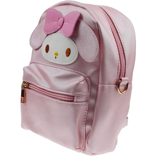 Anime Söt Cartoon Bag Cosplay Axelväska Ryggsäck Handväska PU Skola Merlot