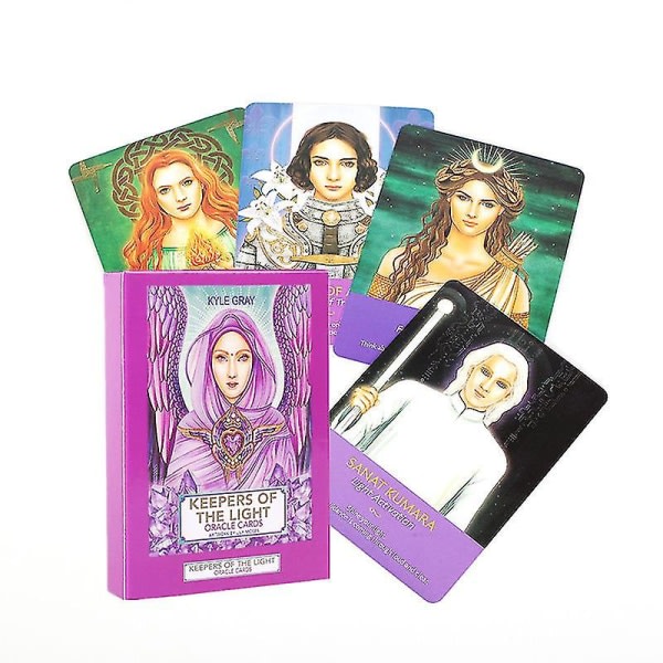 Tarot-spill for tatovering Underholdning Kreativt spådomsspillkort med full engelsk PDF-guidebok for barn Voksen 45 stk Ts09 zdq
