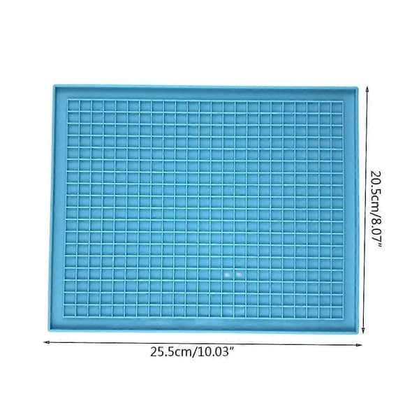 DIY Håndværk Pixel Puslespil Brik Epoxy Resin Form Kop Måtte Støbning Silikoneform_tfrf