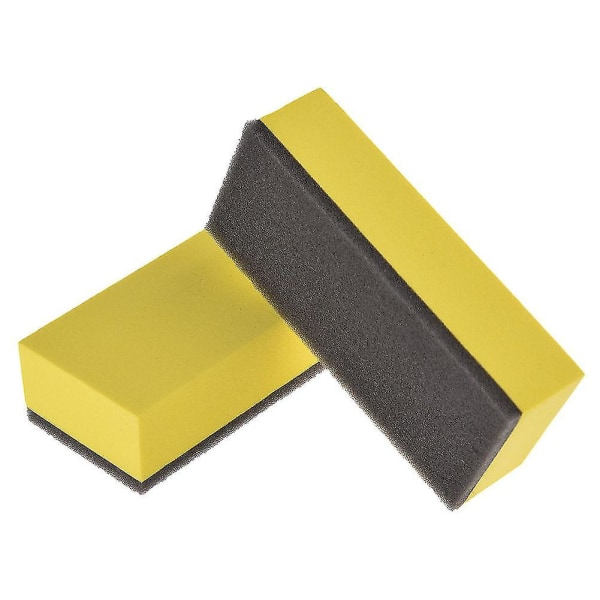 6 kpl Bilfordon Glaskeramisk beläggning Spong Polish Wax Coat Applikator kuddar