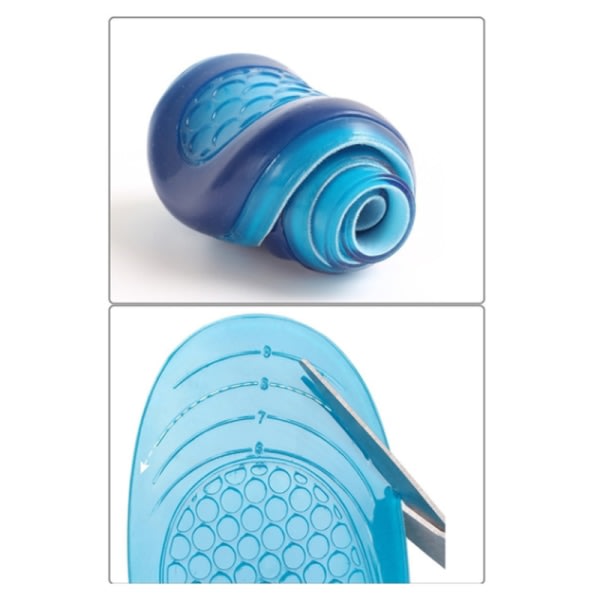 Elastiske innersåler Arch Support Shoe Pad Running Gel Innersåler M